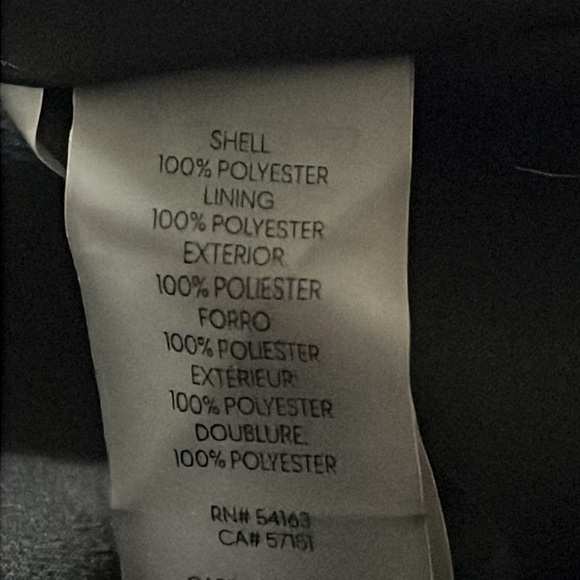 Calvin Klein black pull over casual relaxed poet sleeves top blouse Sz L - Picture 6 of 9